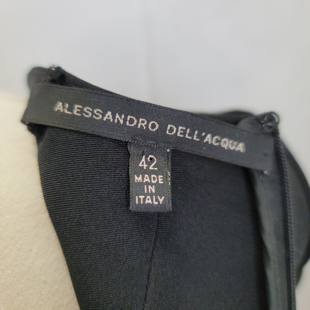 Alessandro Dell'Acqua Black Dress - Picture 11 of 11